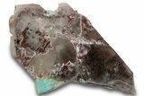 Dark Smoky Quartz with Amazonite - Colorado #259962-1